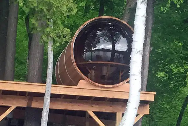 VistaVibe Retreat: Panoramic Cedar Sauna