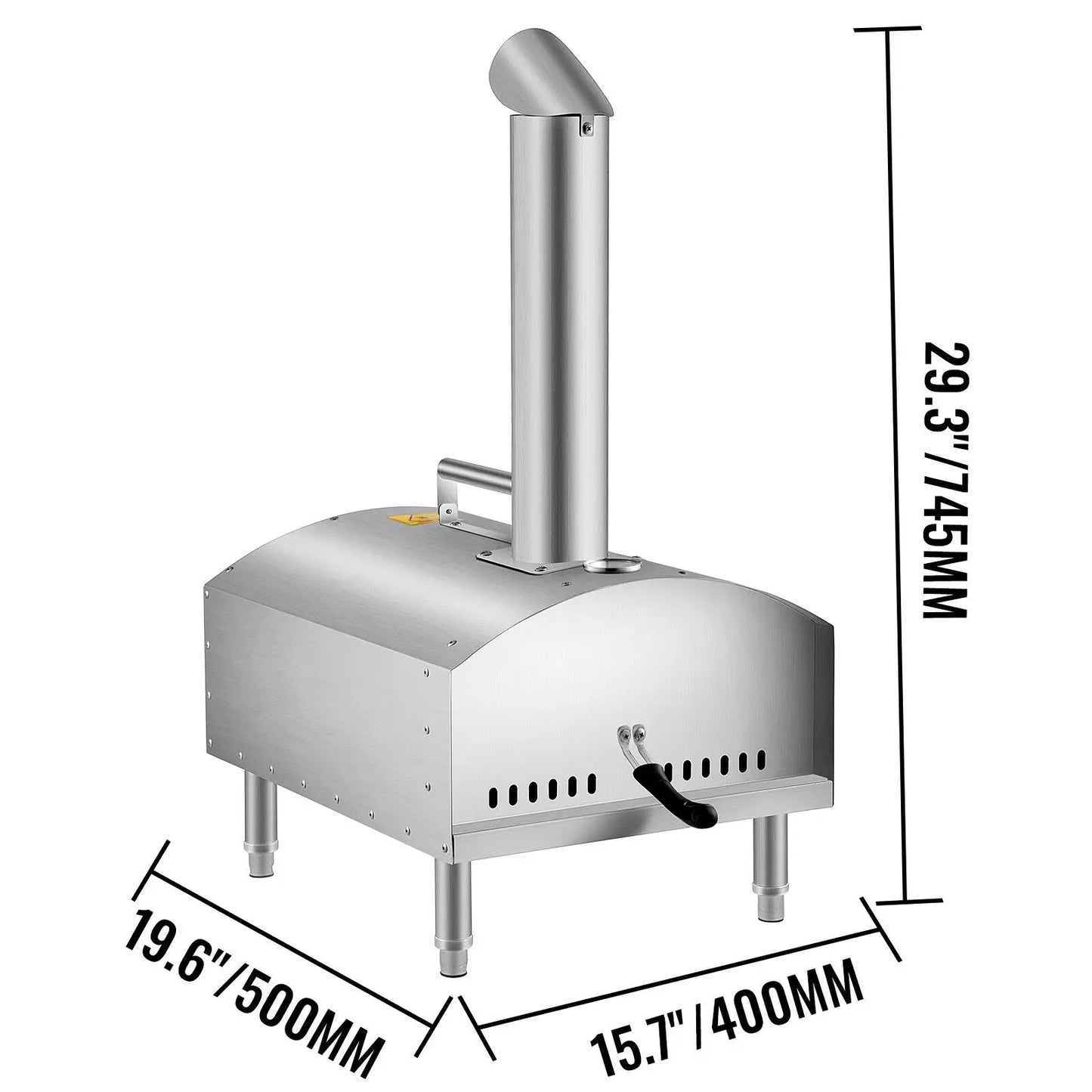 On-the-Go Gourmet Portable Pizza Oven