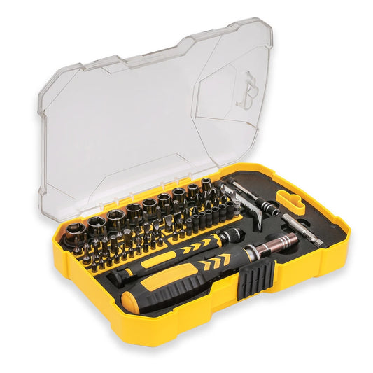 Repair Tool Kit - 39 Piece Set Including Socket and Magnetic Screwdrivers - Perfect for Household Use