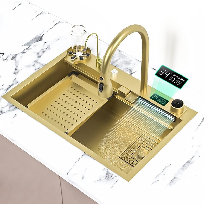 Goldie â˘ď¸- Multifuctional Luxury Kitchen Sink Luxury Kitchen Sink Expensive Stuff Shop