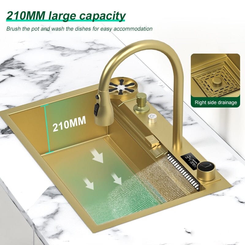 Goldie â˘ď¸- Multifuctional Luxury Kitchen Sink Luxury Kitchen Sink Expensive Stuff Shop