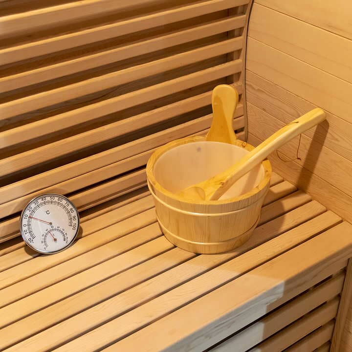 HarmonyHeat ™️ 3-Person Traditional Steam Sauna Steam Sauna Expensive Stuff Shop