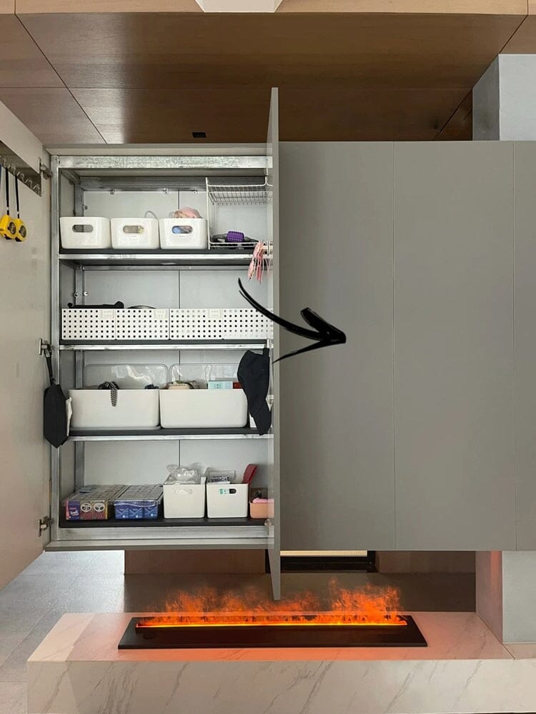 InfernoSculpt™️- Fancy Electric Fire Pit Expensive Stuff Shop