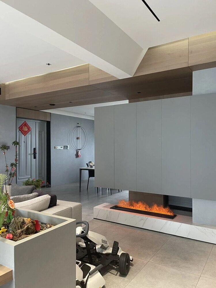 InfernoSculpt™️- Fancy Electric Fire Pit Expensive Stuff Shop