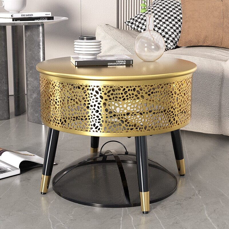 RadiantSun Golden Halo Fire Pit Luxury Fire Pits Expensive Stuff Shop