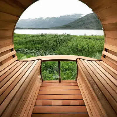 VistaVibe Retreat: Panoramic Cedar Sauna
