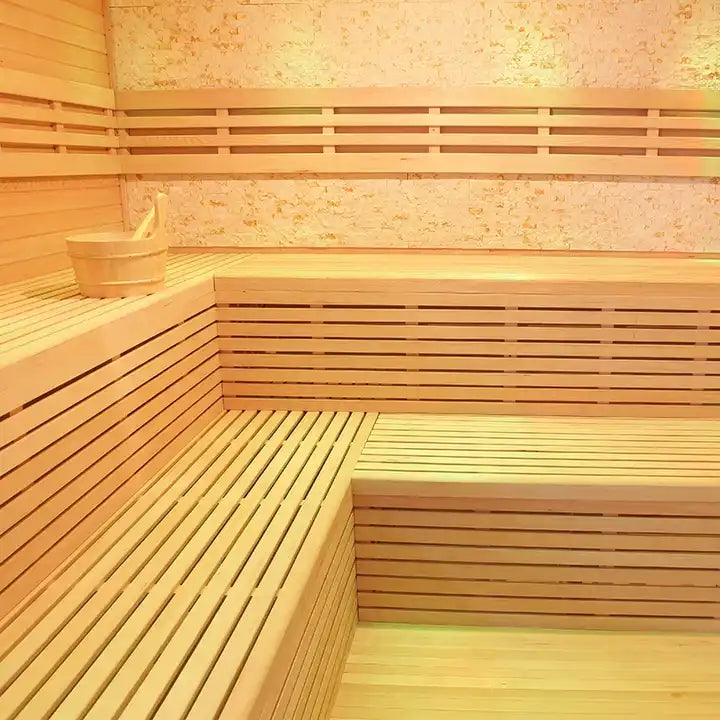 Harmony Haven Sauna Retreat- Luxury Traditional Sauna With 4-6 Persons Capacity