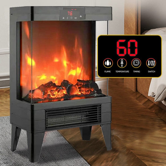 EmberPeak™️- 3D Flame Mountain Electric Fireplace Expensive Stuff Shop 