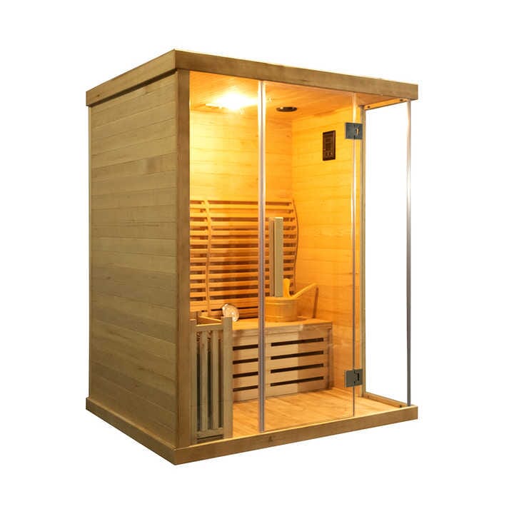 HarmonyHeat ™️ 3-Person Traditional Steam Sauna Steam Sauna Expensive Stuff Shop 