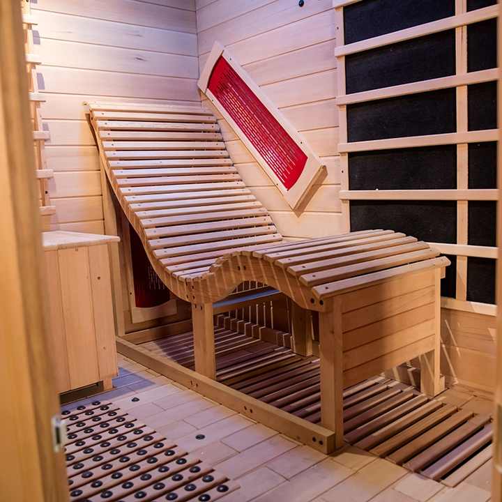 SereniLux ™️- 3-Person Luxury Infrared Sauna with Carbon Panel Heaters Infrared Saunas Expensive Stuff Shop 