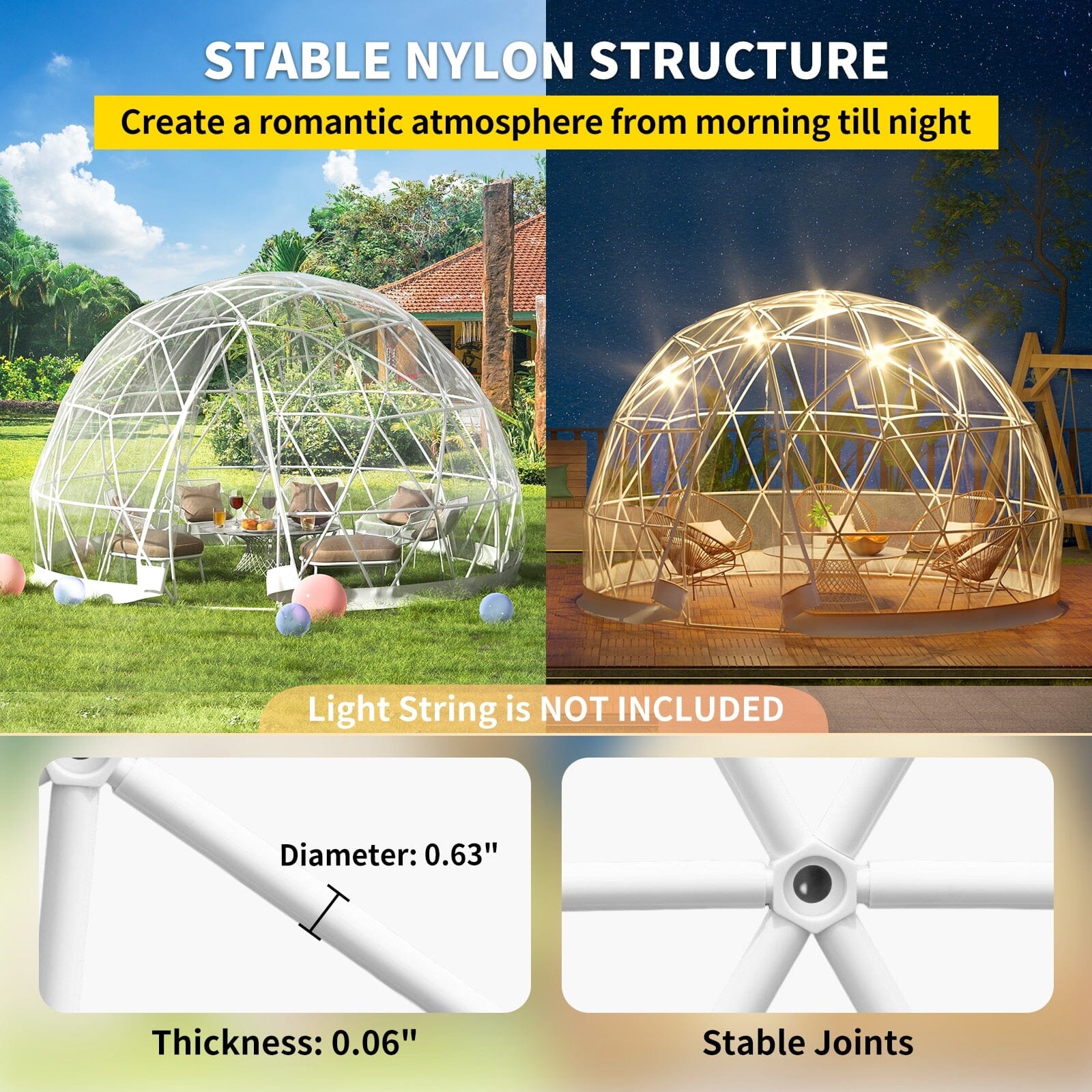 Sunbubble Garden Dome Canopies & Gazebos Expensive Stuff Shop 